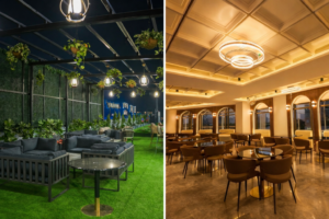 birthday party hall for kids in gurgaon at rumble zone the vensej mall with rooftop cafe on golf course extension road